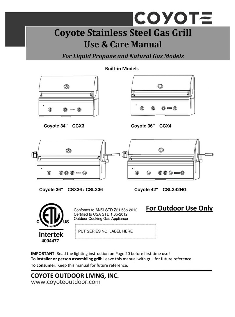 Coyote CCX3 User manual
