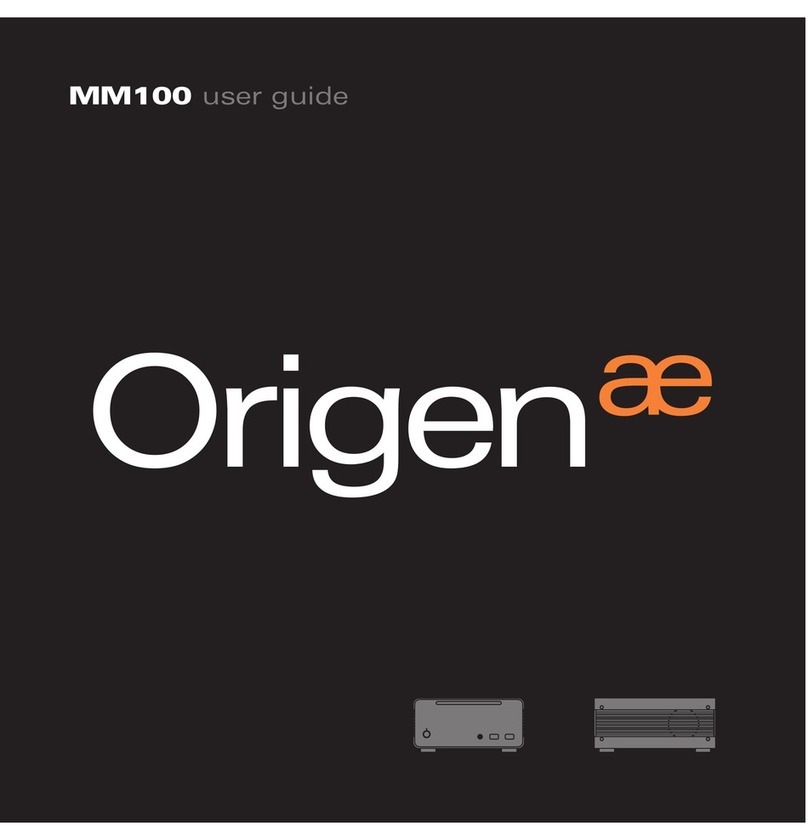 Origen ae MM100 user guide