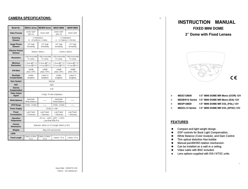 deView electronics MD2C12M38 User manual