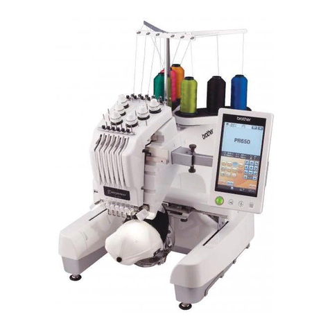Brother Entrepreneur PR650e User manual