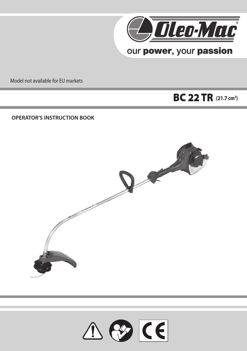 Oleo-Mac BC 22 TR Operator's instruction manual