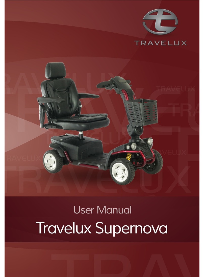 Van Os Medical B.V. Travelux Supernova user manual