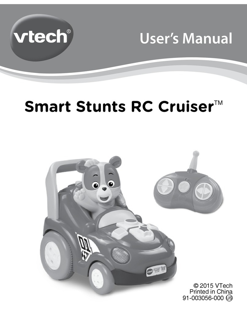 V-tech Smart Stunts RC Cruiser User manual V-tech Smart Stunts RC Cruiser User manual