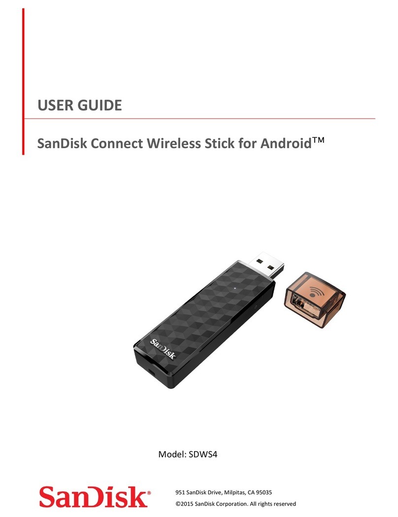 SanDisk SDWS4 user guide