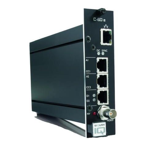 Siqura C-60 E-MC user manual