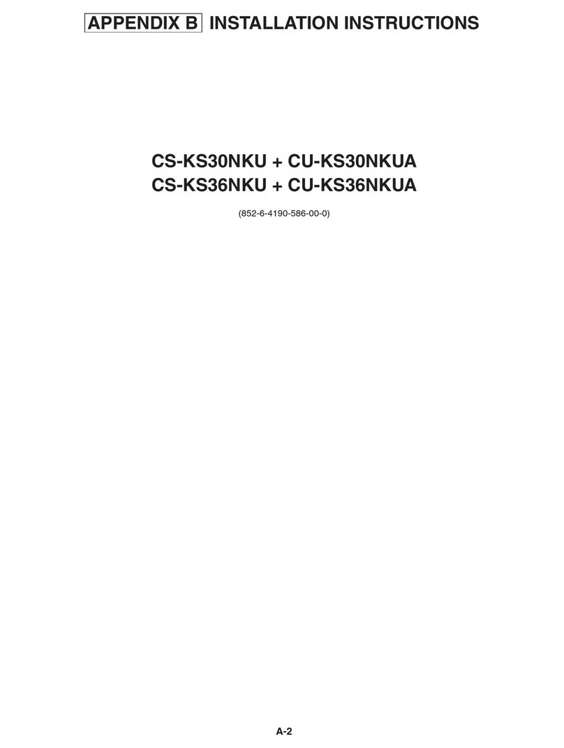 Panasonic CS-KS30NKU User manual