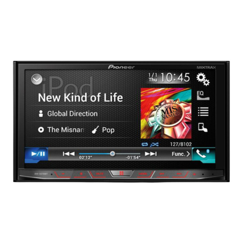 Pioneer AVH-X8700BT Firmware upgrade document