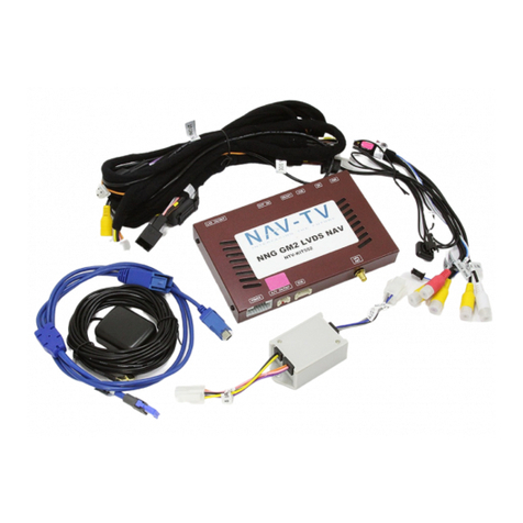 Nav TV NNG-GM2 NTV-KIT552 User manual