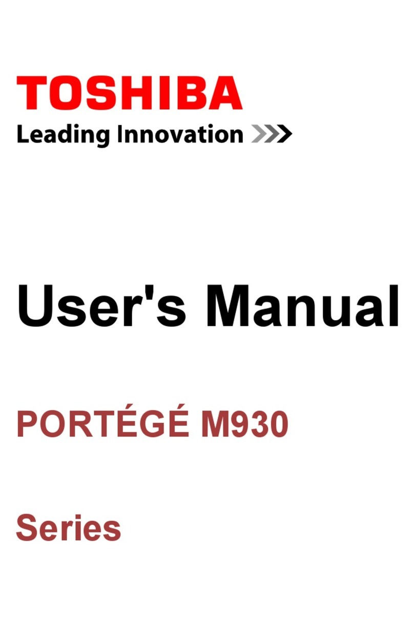 Toshiba Portege M930 Series User manual