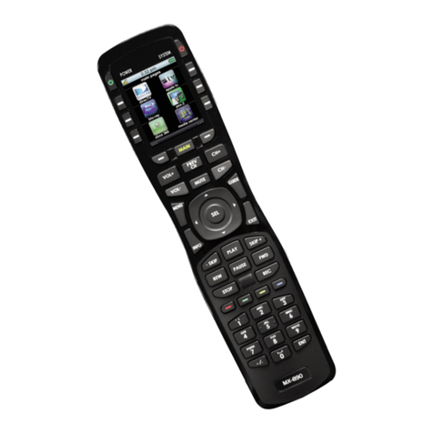 URC MX-890i User manual