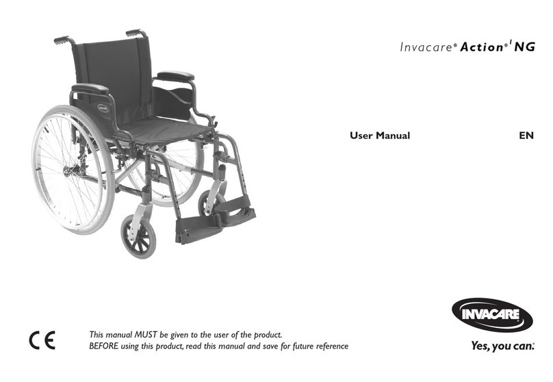 Invacare Action I NG user manual