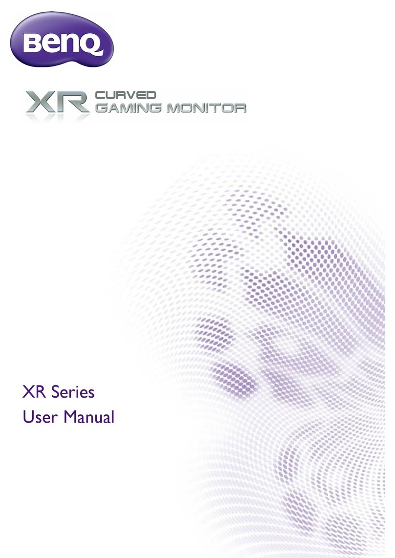 BenQ XR series User manual BenQ XR series User manual