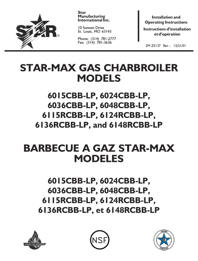 Star 6015CBB-LP Installation and operation manual