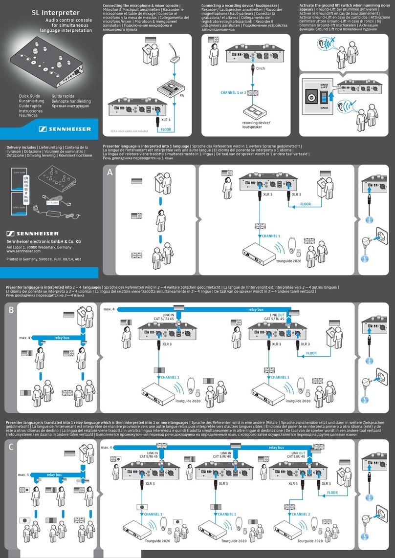 Sennheiser SL Interpreter quick guide