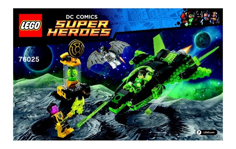 LEGO 76025 SUPER HEROES User manual LEGO 76025 SUPER HEROES User manual