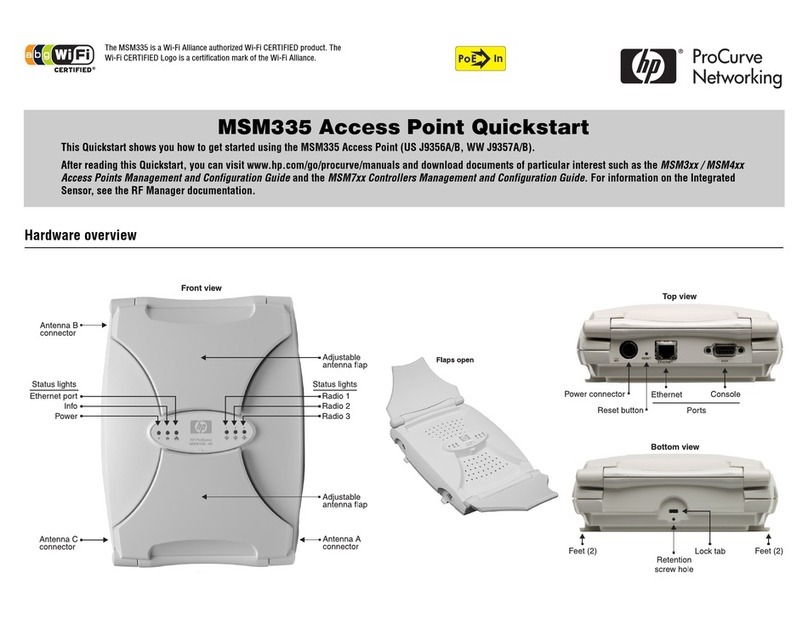 HP MSM335 quick start