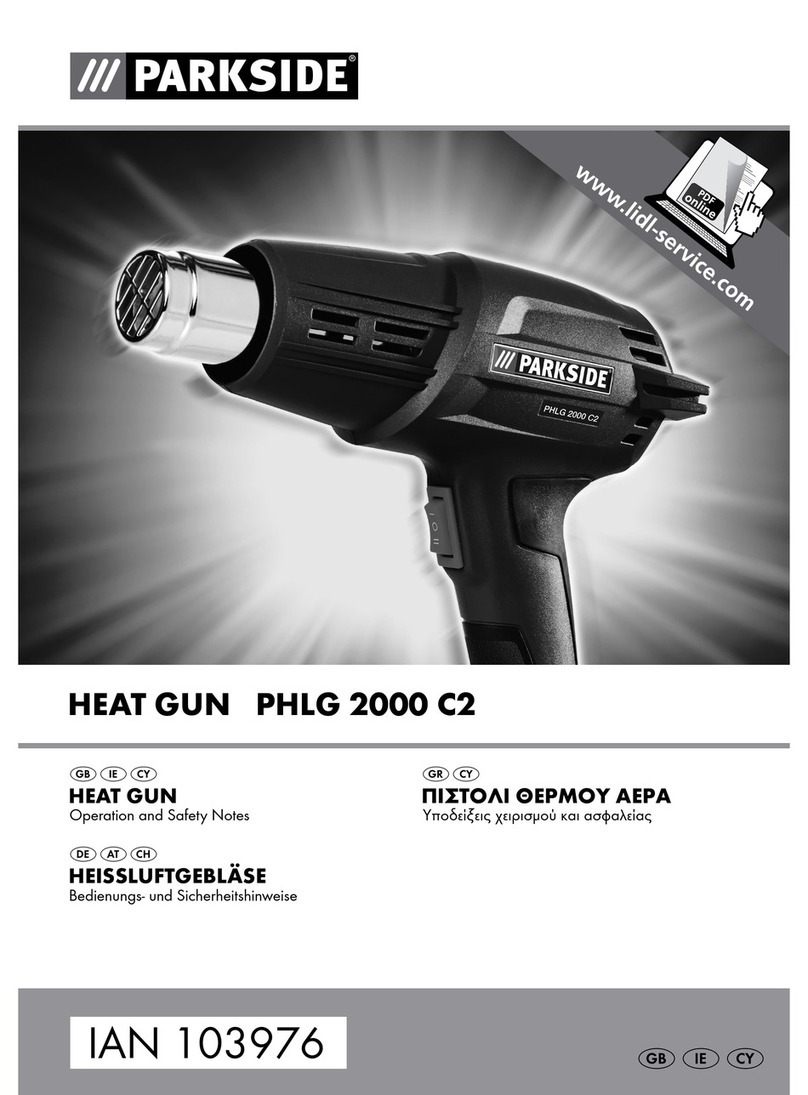 Parkside PHLG 2000 C2 User manual