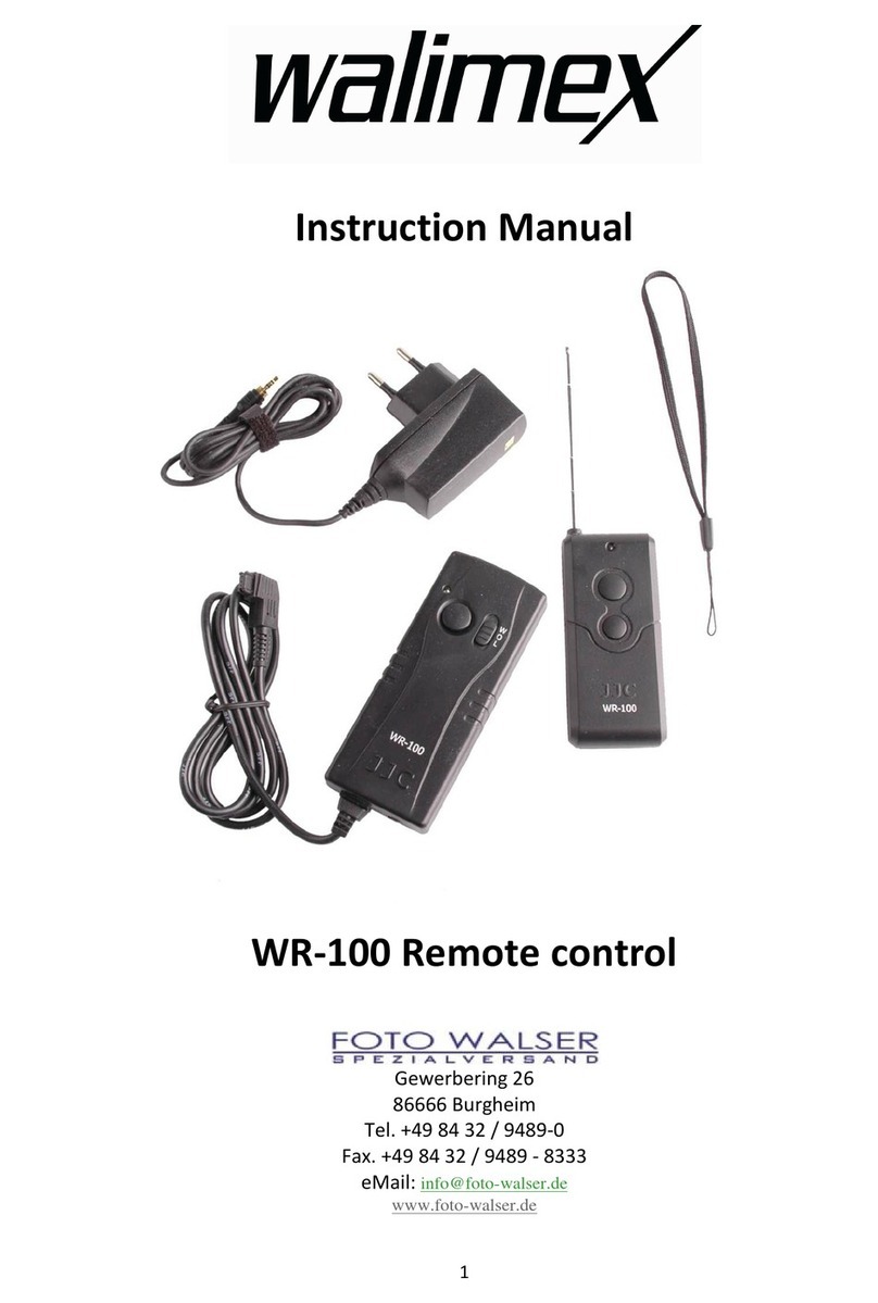 walimex WR-100 instruction manual
