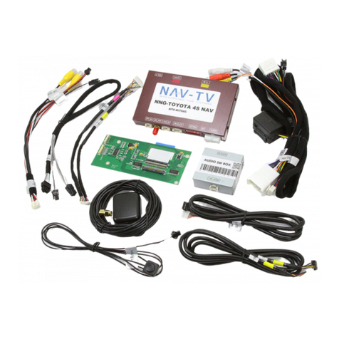 Nav TV NNG-Toyota 4s NTV-KIT605 User manual