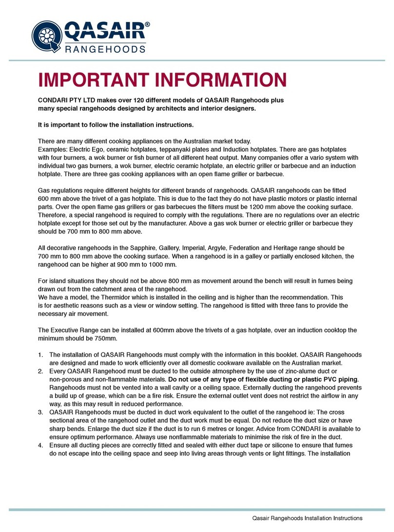 Qasair 4F installation instructions
