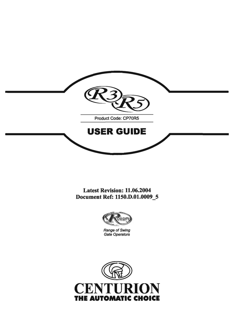 Centurion CP70R5 User manual
