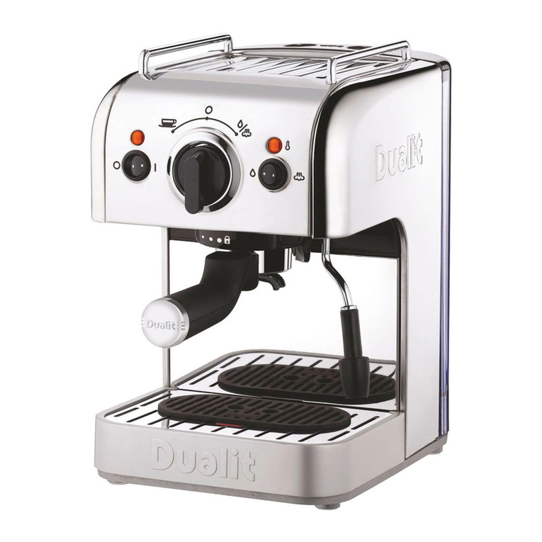Dualit ESPRESSIVO User manual