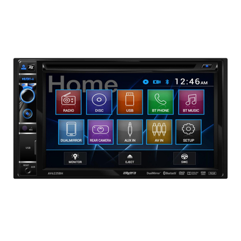 Axxera AV6225BH owner's manual
