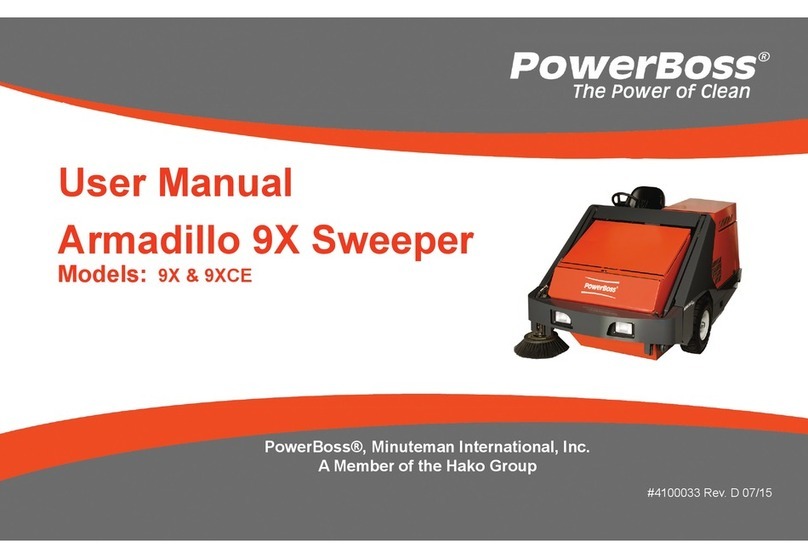 PowerBoss Armadillo 9X User manual