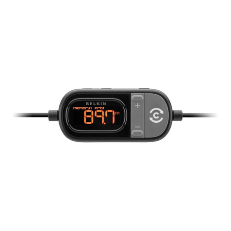 Belkin F8Z439ea TuneCast user manual