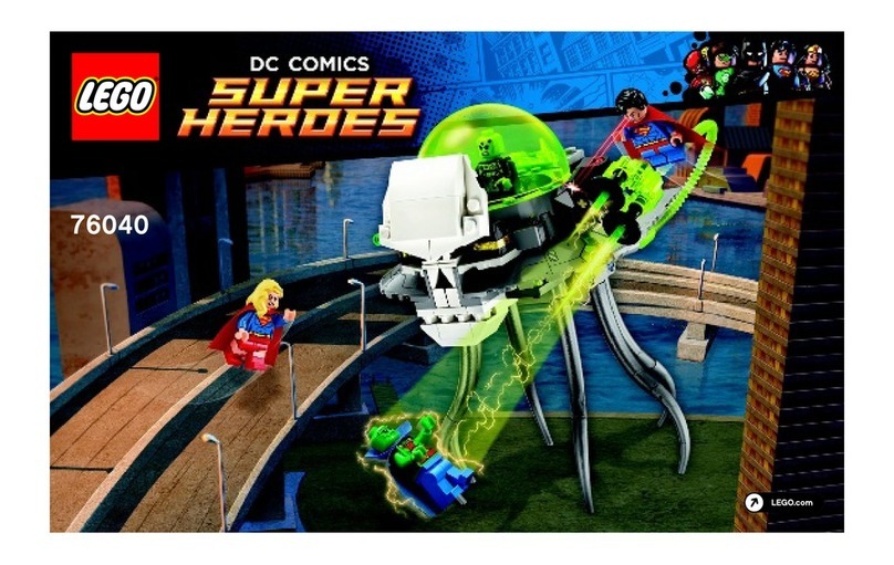 LEGO 76040 SUPER HEROES Assembly guide
