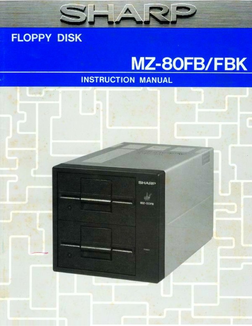 Sharp MZ-80FB User manual