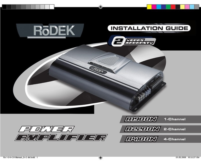 RoDEK R1900N installation guide