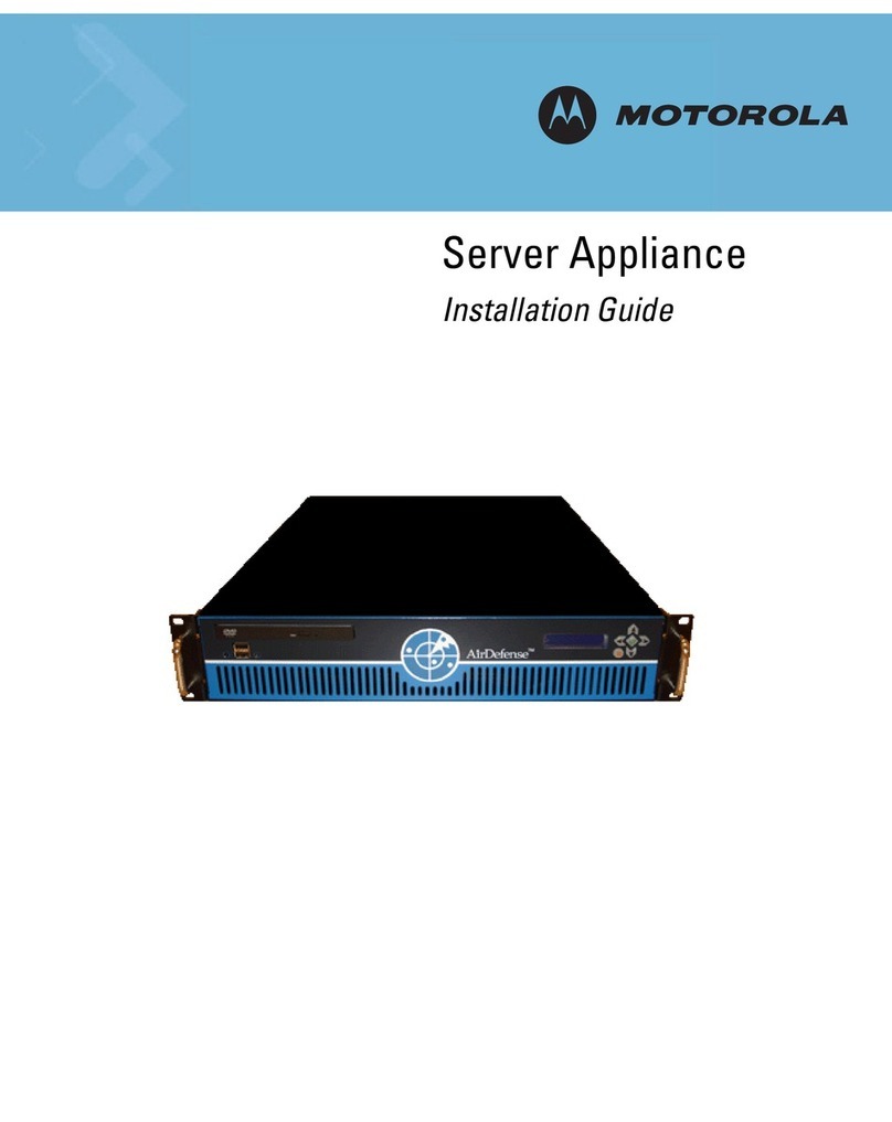 Motorola AirDefence User manual