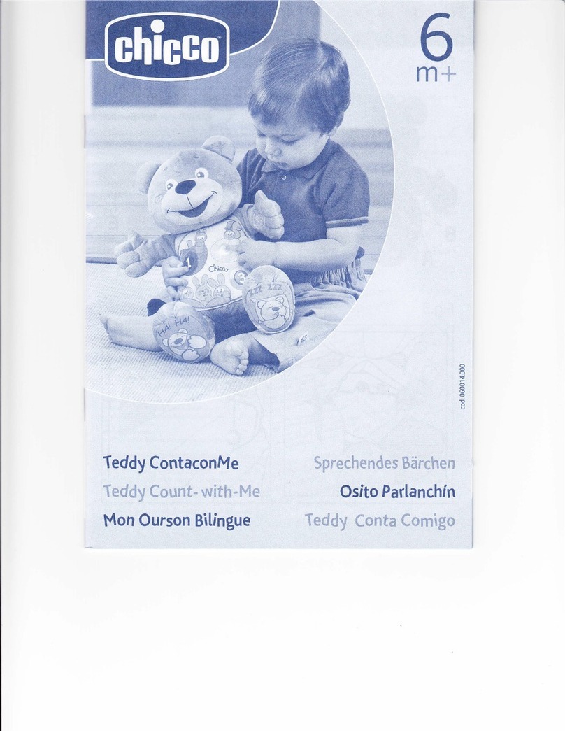 Chicco TEDDY COUNT-WITH-ME User manual