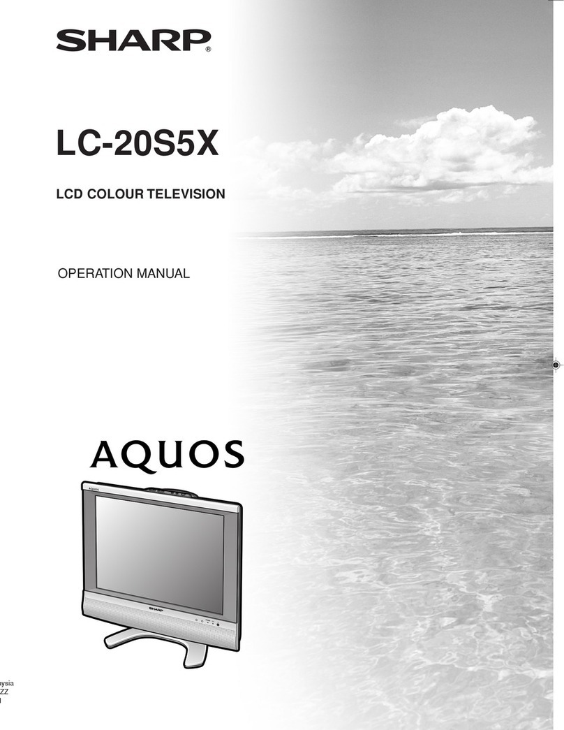 Sharp LC-20S5X User manual