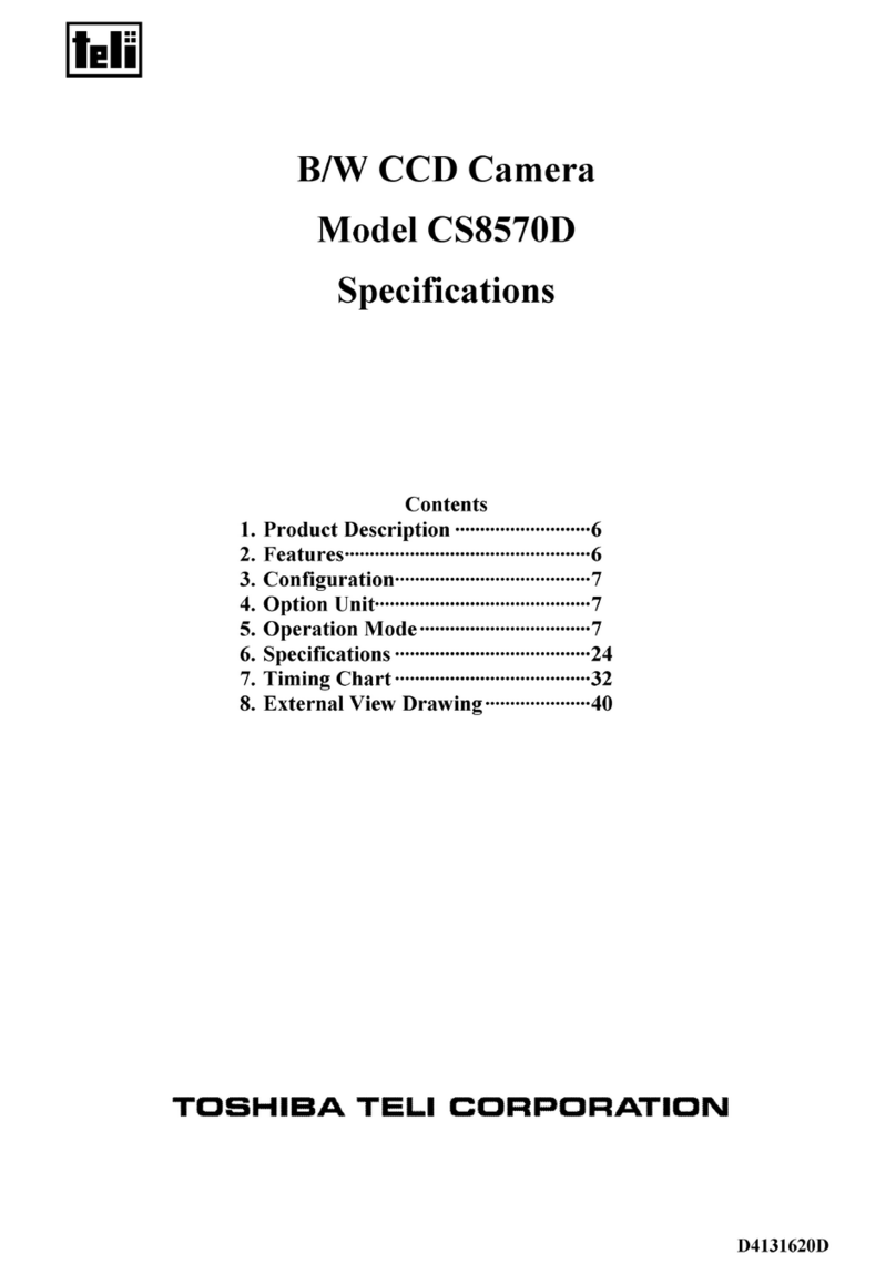 Teli CS8570D Specifications