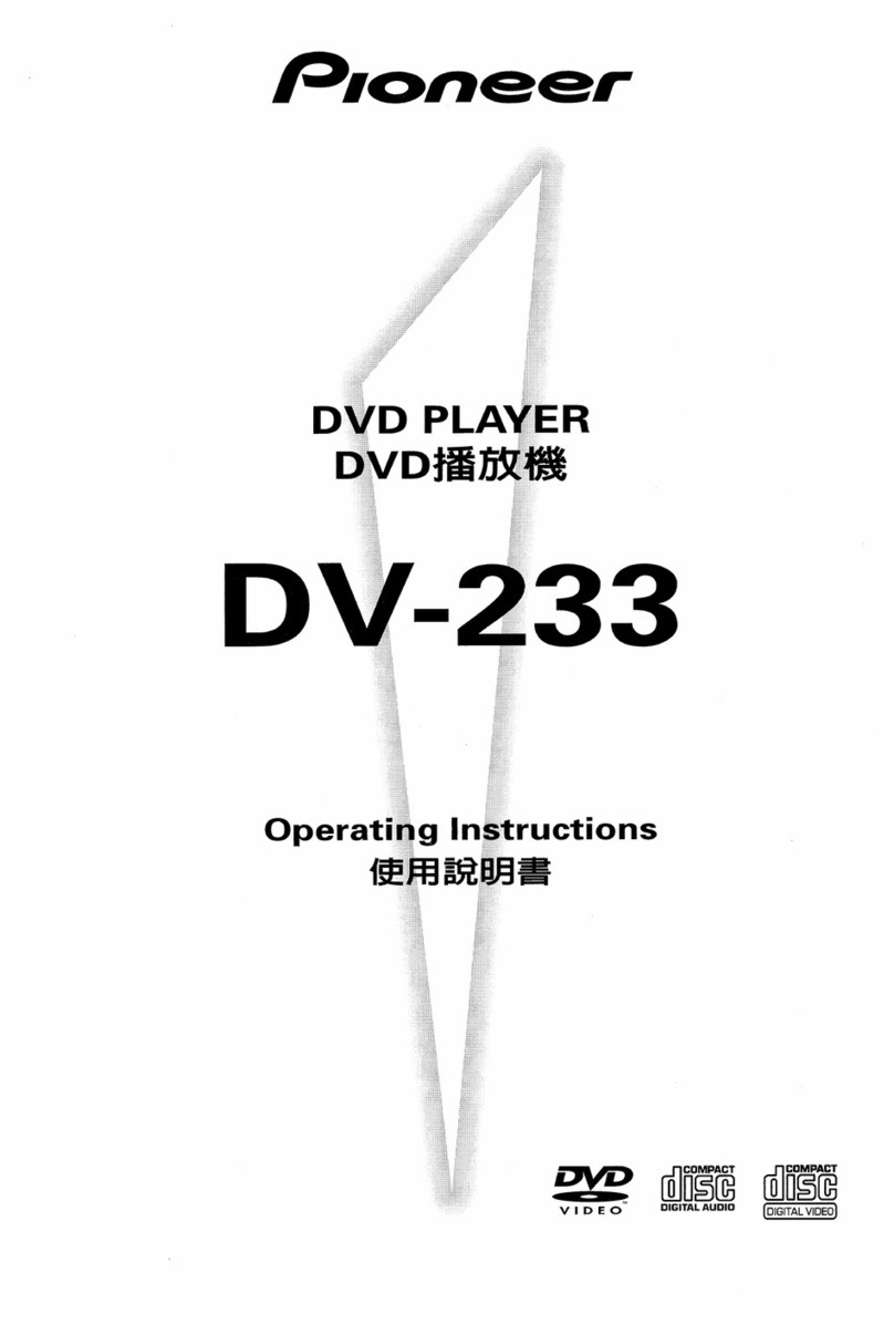 Pioneer DV-233 User manual