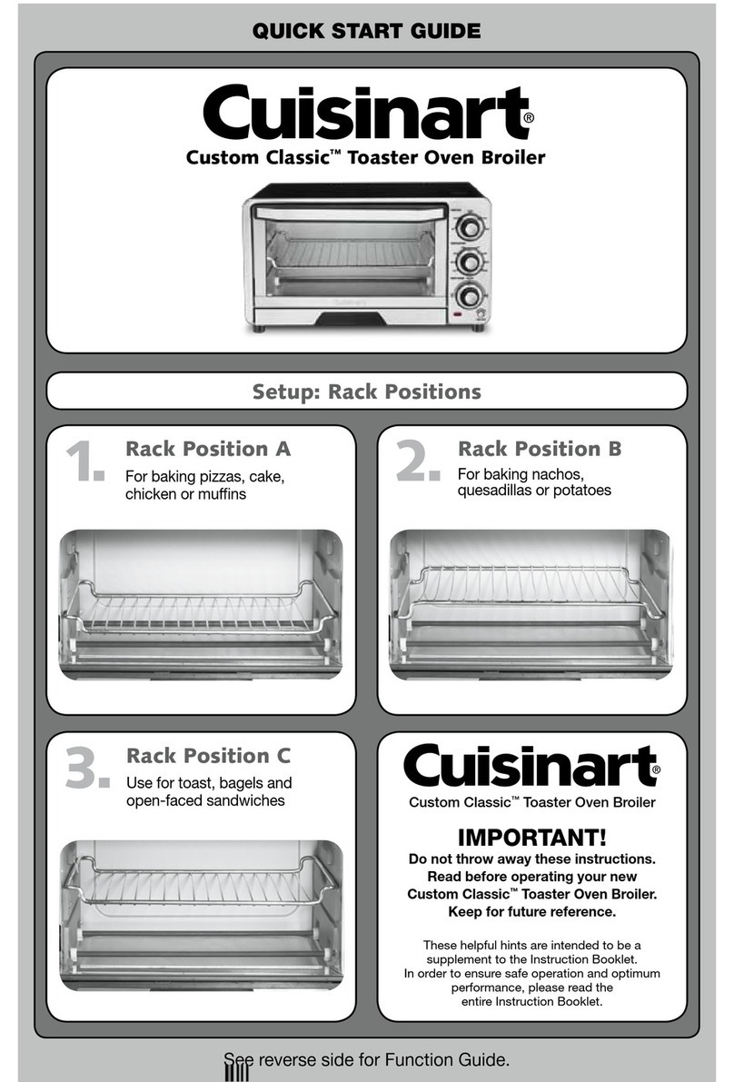 Cuisinart Custom Classic quick start guide Cuisinart Custom Classic quick start guide