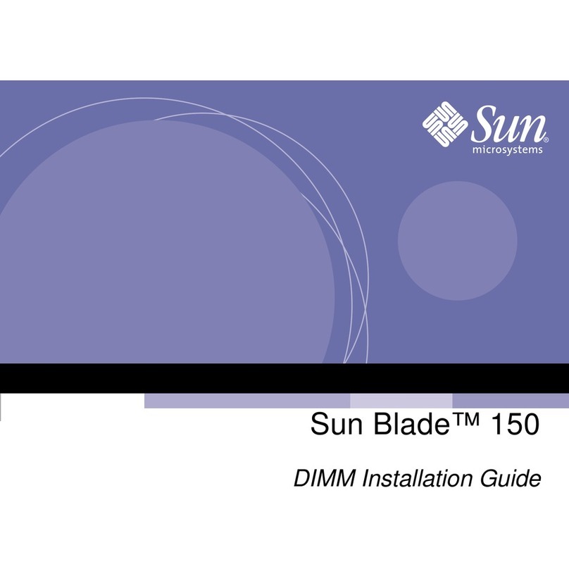Sun Microsystems SUN BLADE 150 User manual