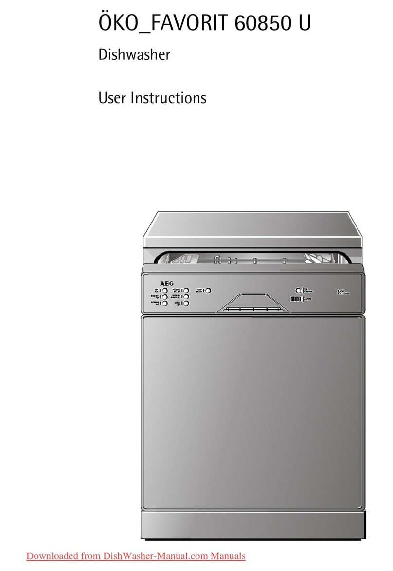 AEG OKO FAVORIT 60850 U User instructions