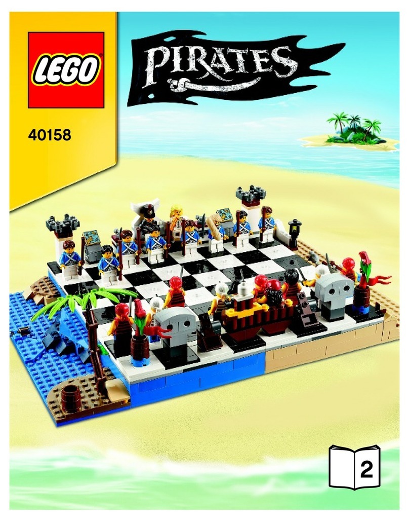 LEGO 40158 PIRATES User manual