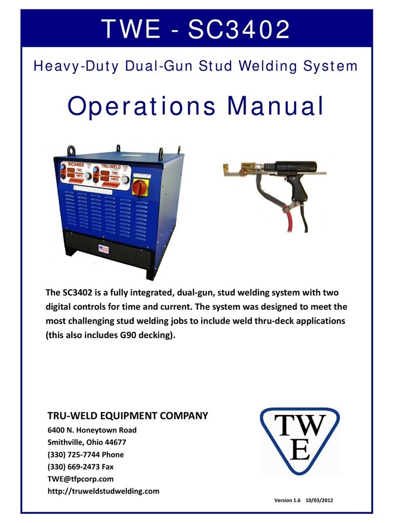 Truweld TWE - SC3402 Operation manual