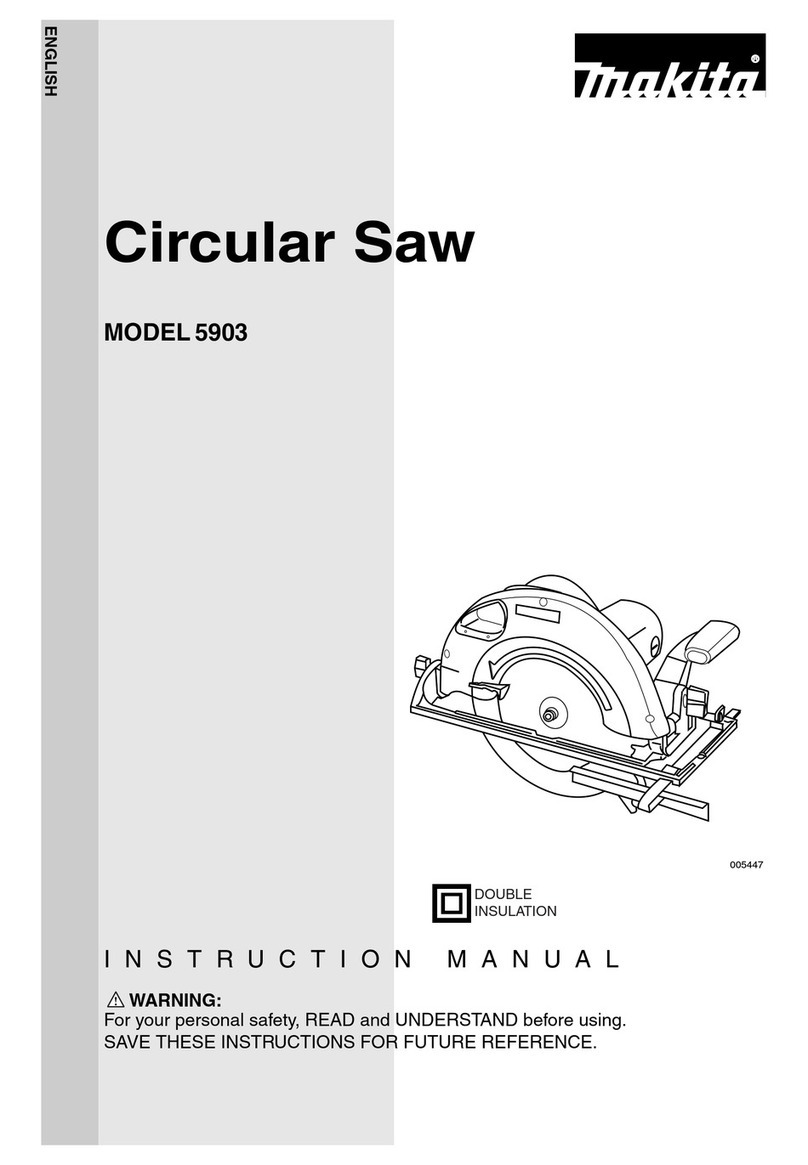 Makita 5903 instruction manual