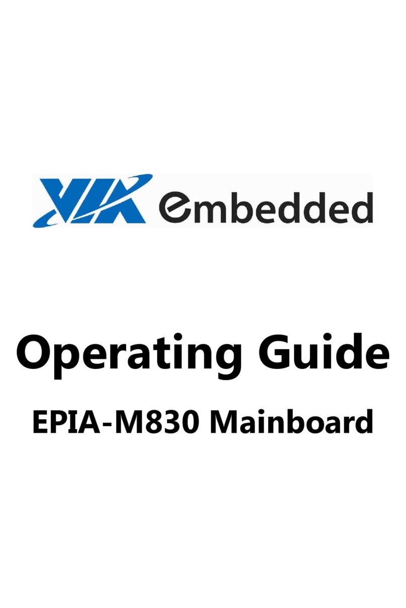 VIA Technologies EPIA-M830 User manual