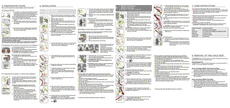Britax ADVANSAFIX II User instructions