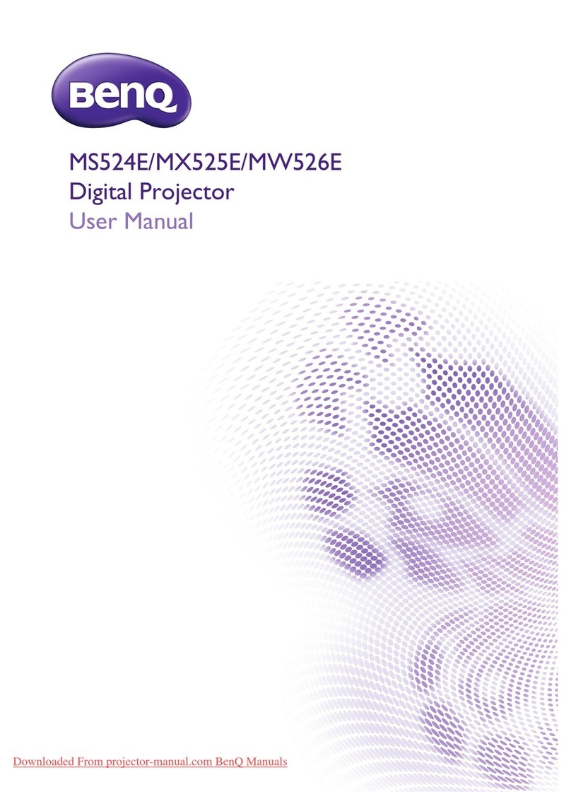 BenQ MS524E User manual