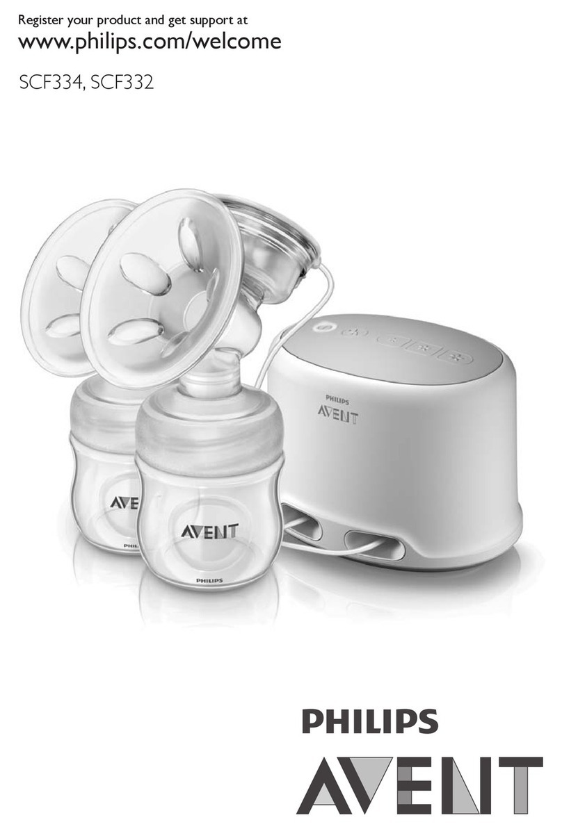 Philips Avent SCF334 User manual Philips Avent SCF334 User manual
