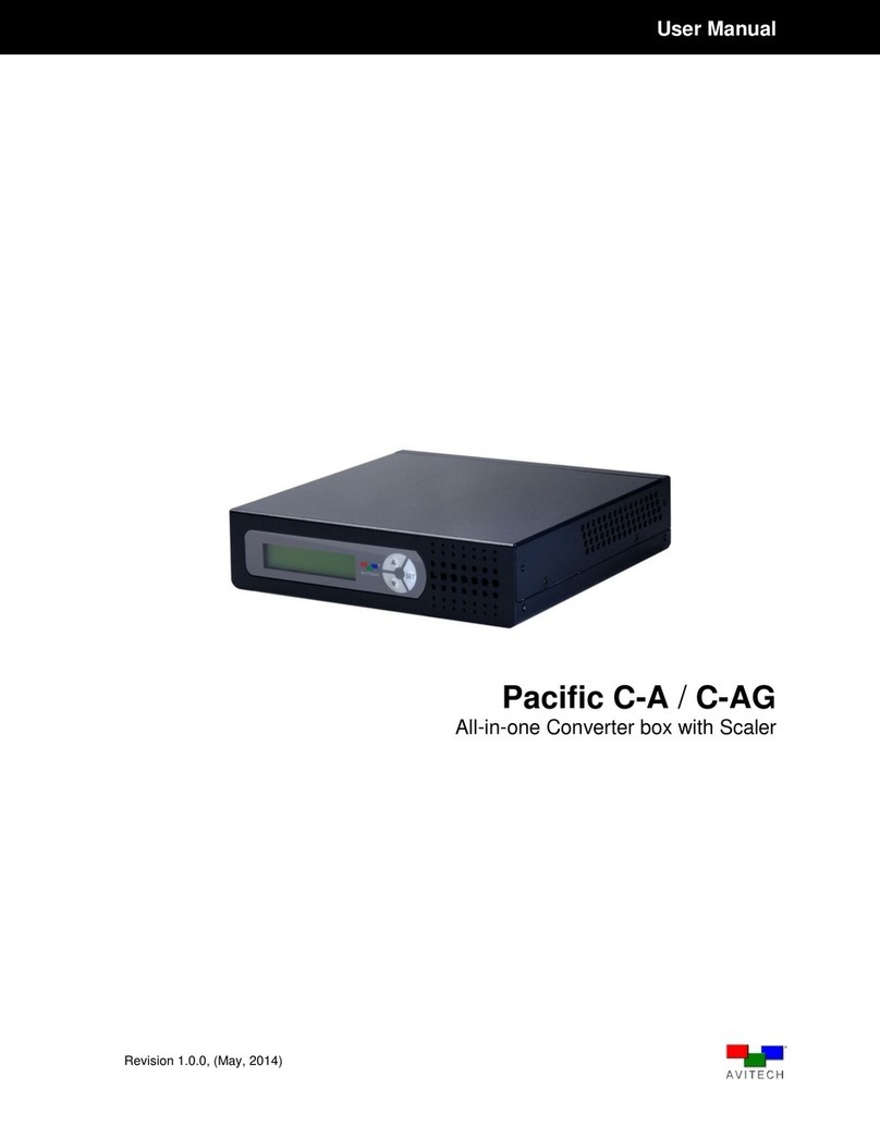 Avitech Pacific C-A user manual