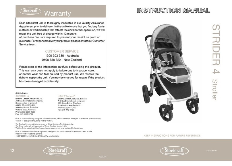 Britax STRIDER 4 User manual