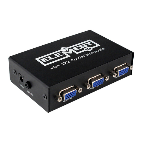 Element ELE1X2SPV500 installation manual
